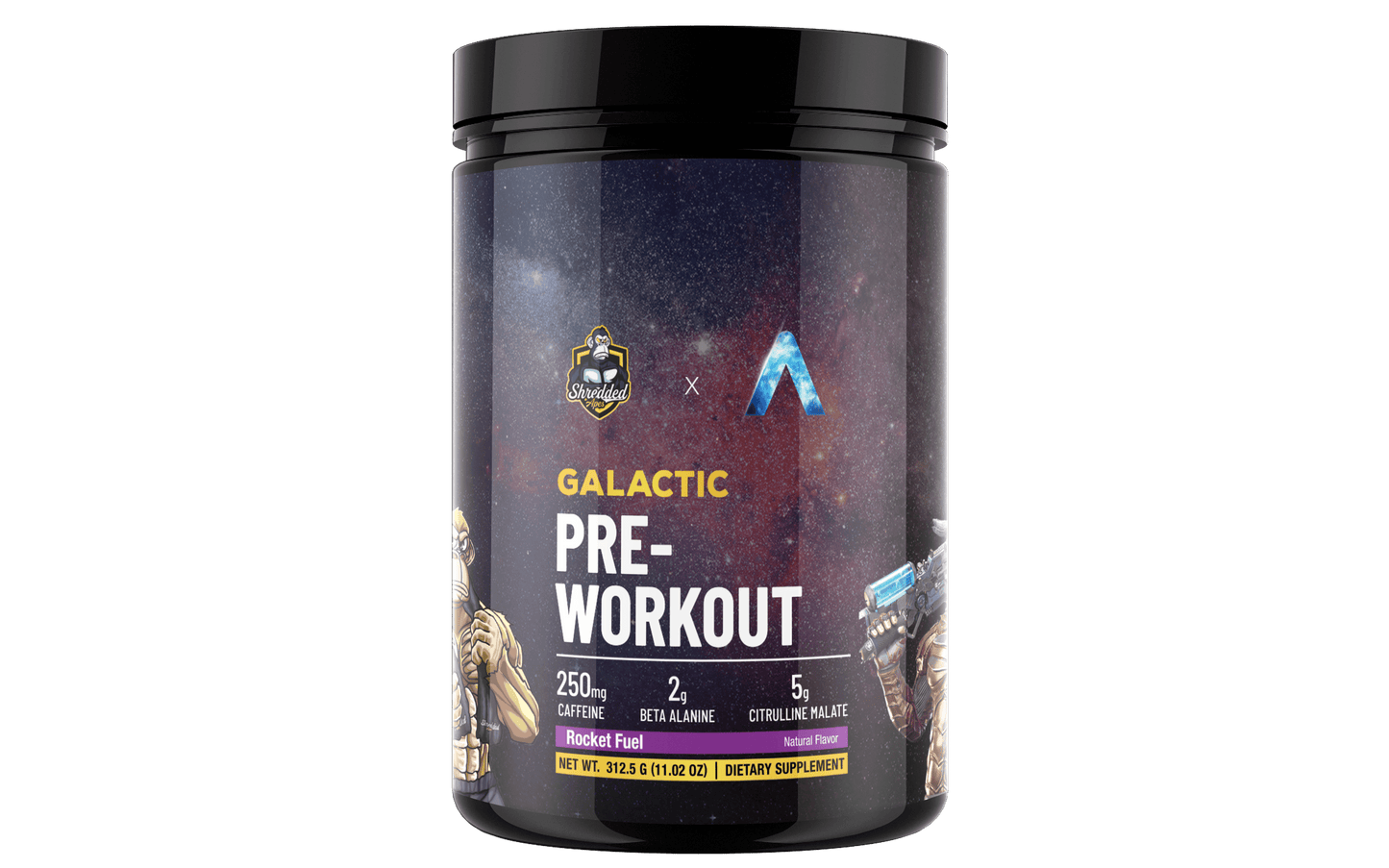 Shredded Apes x Astrals Galactic Pre-Workout